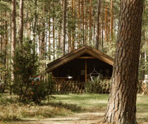 Domek Premium osobowy z kominkiem