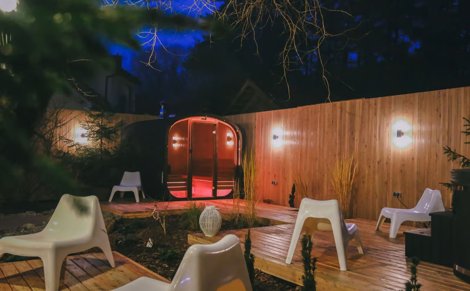 Outdoor SPA at Wiatraki Relaxation and tranquility in the heart of Masurian nature